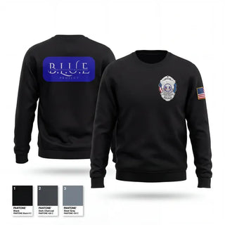 Crew Neck Sweatshirt, Great Falls Police Department, Police, Teamtime, Team time, sublimation, custom sports apparel, team uniforms, spirit wear, spiritwear, sports uniforms, custom shirts, team store, custom team store, fundraiser sports, apparel fundraiser