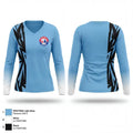 Expos 30722966 Women's Long Sleeve V-neck Shirt - 1 (1)