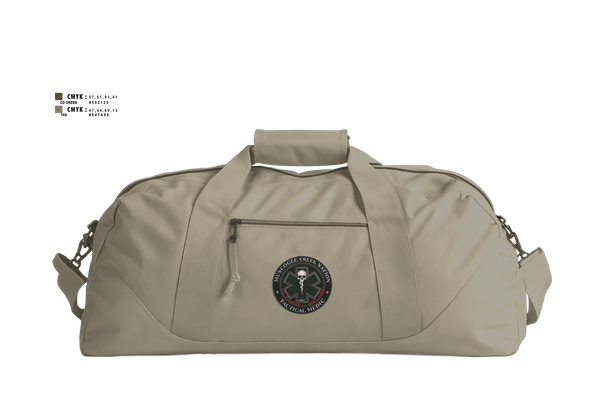 Duffle Bag, Muscogee Nation Police Tactical Medical team, Police, Teamtime, Team time, sublimation, custom sports apparel, team uniforms, spirit wear, spiritwear, sports uniforms, custom shirts, team store, custom team store, fundraiser sports, apparel fundraiser