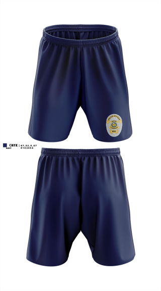 Athletic Shorts With Pockets, Wayne Twp. Police Dept., Police, Teamtime, Team time, sublimation, custom sports apparel, team uniforms, spirit wear, spiritwear, sports uniforms, custom shirts, team store, custom team store, fundraiser sports, apparel fundraiser