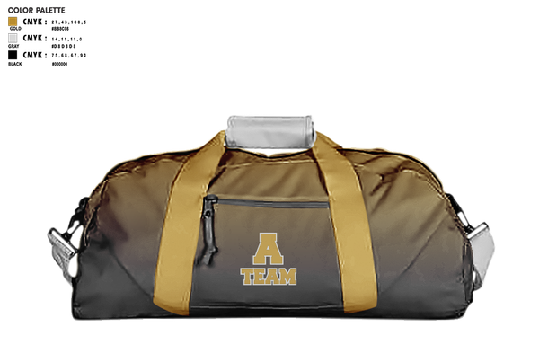 Duffle Bag, A- Team Step, Spirit Store, Teamtime, Team time, sublimation, custom sports apparel, team uniforms, spirit wear, spiritwear, sports uniforms, custom shirts, team store, custom team store, fundraiser sports, apparel fundraiser