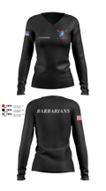 Libertyville Army Recruiting Company Women's Long Sleeve V-neck Shirt - 6