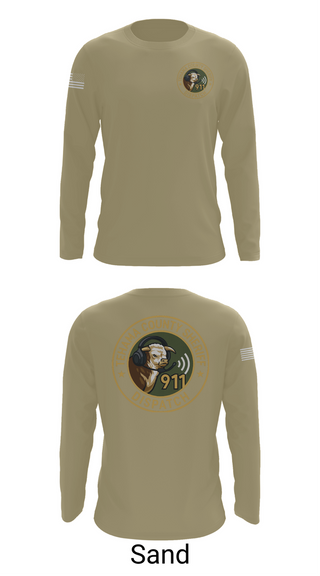 Long Sleeve Performance Shirt, TCSO DISPATCH, , Teamtime, Team time, sublimation, custom sports apparel, team uniforms, spirit wear, spiritwear, sports uniforms, custom shirts, team store, custom team store, fundraiser sports, apparel fundraiser