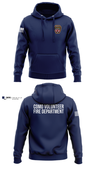 Hoodie, Como Volunteer Fire Department, Fire Department, Teamtime, Team time, sublimation, custom sports apparel, team uniforms, spirit wear, spiritwear, sports uniforms, custom shirts, team store, custom team store, fundraiser sports, apparel fundraiser