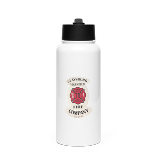 CVFC 22925826 Stainless Steel Water Bottle with a Straw Lid