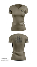 Franklin County Sheriffs Office 473730 Women's Short Sleeve V-neck Shirt - 112