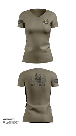 Womens Short Sleeve Vneck Shirt, Franklin County Sheriffs Office, Police, Teamtime, Team time, sublimation, custom sports apparel, team uniforms, spirit wear, spiritwear, sports uniforms, custom shirts, team store, custom team store, fundraiser sports, apparel fundraiser