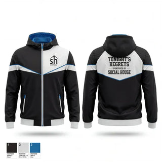 Windbreaker, Social House, , Teamtime, Team time, sublimation, custom sports apparel, team uniforms, spirit wear, spiritwear, sports uniforms, custom shirts, team store, custom team store, fundraiser sports, apparel fundraiser