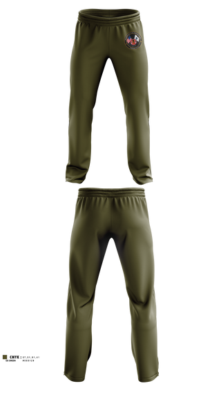 Sweatpants, HHC 151st RSG, Army, Teamtime, Team time, sublimation, custom sports apparel, team uniforms, spirit wear, spiritwear, sports uniforms, custom shirts, team store, custom team store, fundraiser sports, apparel fundraiser