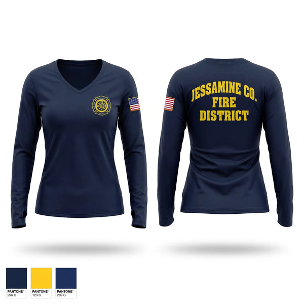 Old School Cotton Feel Shirt, Jessamine county fire, Fire Department, Teamtime, Team time, sublimation, custom sports apparel, team uniforms, spirit wear, spiritwear, sports uniforms, custom shirts, team store, custom team store, fundraiser sports, apparel fundraiser
