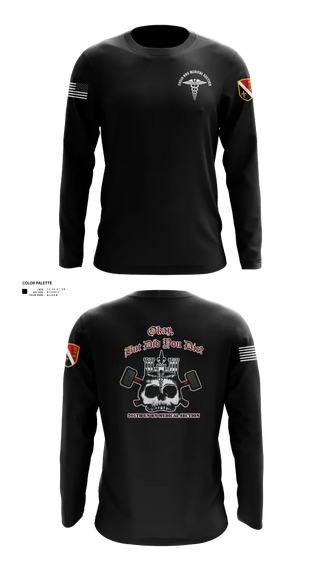 Long Sleeve Performance Shirt, 205th HHC MEDICAL SECTION, , Teamtime, Team time, sublimation, custom sports apparel, team uniforms, spirit wear, spiritwear, sports uniforms, custom shirts, team store, custom team store, fundraiser sports, apparel fundraiser