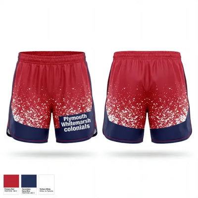 Plymouth Whitemarsh colonials 94500202 Track Shorts - 1