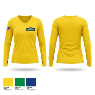 Womens Long Sleeve Vneck Shirt, Good will hose, Fire Department, Teamtime, Team time, sublimation, custom sports apparel, team uniforms, spirit wear, spiritwear, sports uniforms, custom shirts, team store, custom team store, fundraiser sports, apparel fundraiser