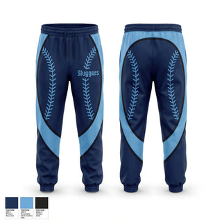 Sweatpants, Sluggers, Baseball, Teamtime, Team time, sublimation, custom sports apparel, team uniforms, spirit wear, spiritwear, sports uniforms, custom shirts, team store, custom team store, fundraiser sports, apparel fundraiser
