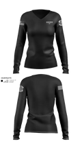 89 ATKS 2330709 Women's Long Sleeve V-neck Shirt - 21