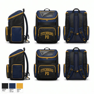Gear Bag, FITCHBURG PD, Police, Teamtime, Team time, sublimation, custom sports apparel, team uniforms, spirit wear, spiritwear, sports uniforms, custom shirts, team store, custom team store, fundraiser sports, apparel fundraiser
