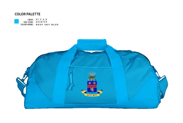 Duffle Bag, 148th IN RGT, , Teamtime, Team time, sublimation, custom sports apparel, team uniforms, spirit wear, spiritwear, sports uniforms, custom shirts, team store, custom team store, fundraiser sports, apparel fundraiser