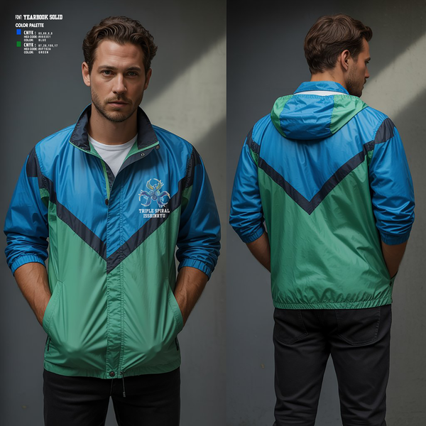 Windbreaker, Triple Spiral Isshinryu Karate, , Teamtime, Team time, sublimation, custom sports apparel, team uniforms, spirit wear, spiritwear, sports uniforms, custom shirts, team store, custom team store, fundraiser sports, apparel fundraiser