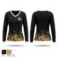 Colorado Springs Wardogs 95998449 Women's Long Sleeve V-neck Shirt - 1