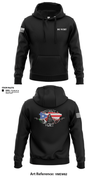 Hoodie, D2 Violent Crime Reduction Team, Police, Teamtime, Team time, sublimation, custom sports apparel, team uniforms, spirit wear, spiritwear, sports uniforms, custom shirts, team store, custom team store, fundraiser sports, apparel fundraiser