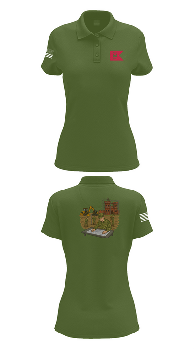 152 ESC Women's Short Sleeve Performance Polo  - 55