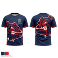 Riverside Junior High School Soccer Soft Poly Tee Cotton Like Feel - 1