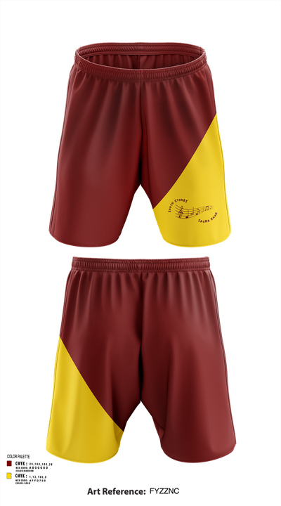 South Stokes Saura Band 30412407 Athletic Shorts With Pockets - 53