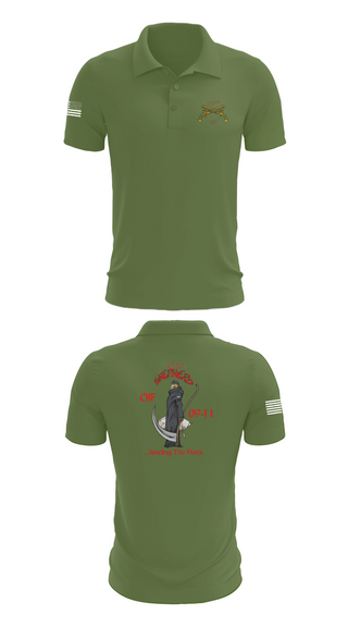 Short Sleeve Performance Polo, , Army, Teamtime, Team time, sublimation, custom sports apparel, team uniforms, spirit wear, spiritwear, sports uniforms, custom shirts, team store, custom team store, fundraiser sports, apparel fundraiser