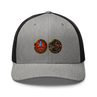 RTS-M FT. HOOD 77686881 Retro Trucker Hat | Yupoong 6606