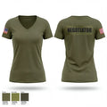 North Tarrant Regional CNT 84161137 Women's Short Sleeve V-neck Shirt - 1
