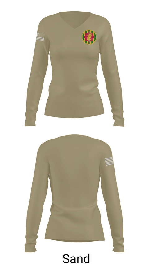 Womens Long Sleeve Vneck Shirt, Military Police, Army, Teamtime, Team time, sublimation, custom sports apparel, team uniforms, spirit wear, spiritwear, sports uniforms, custom shirts, team store, custom team store, fundraiser sports, apparel fundraiser