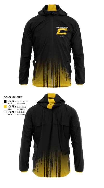 Great Lakes Canes 18u 68212801 Windbreaker - 1