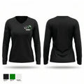 CDSDPD 79815145 Women's Long Sleeve V-neck Shirt - 1