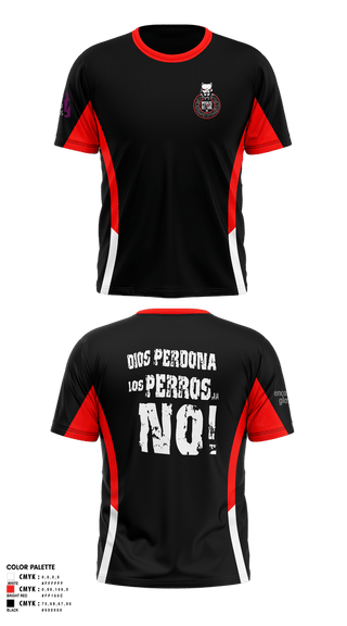Short Sleeve Performance Shirt, PERROS DEL MAL FC, Men's Soccer, Teamtime, Team time, sublimation, custom sports apparel, team uniforms, spirit wear, spiritwear, sports uniforms, custom shirts, team store, custom team store, fundraiser sports, apparel fundraiser