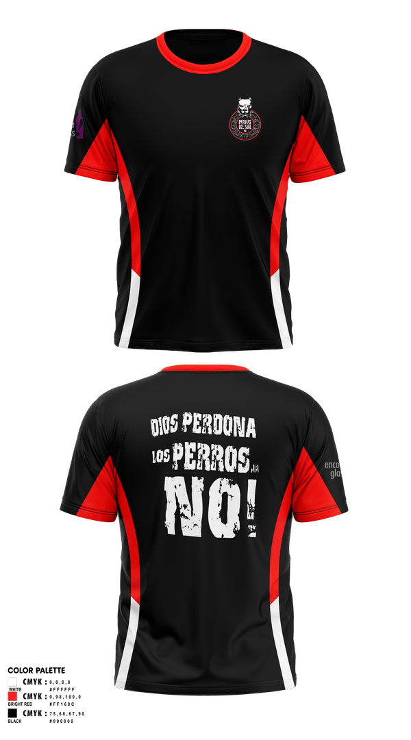 Short Sleeve Performance Shirt, PERROS DEL MAL FC, Men's Soccer, Teamtime, Team time, sublimation, custom sports apparel, team uniforms, spirit wear, spiritwear, sports uniforms, custom shirts, team store, custom team store, fundraiser sports, apparel fundraiser