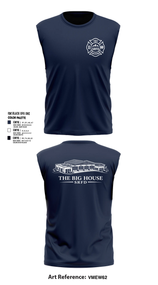 Sleeveless Performance Shirt, Station 151, Fire Department, Teamtime, Team time, sublimation, custom sports apparel, team uniforms, spirit wear, spiritwear, sports uniforms, custom shirts, team store, custom team store, fundraiser sports, apparel fundraiser