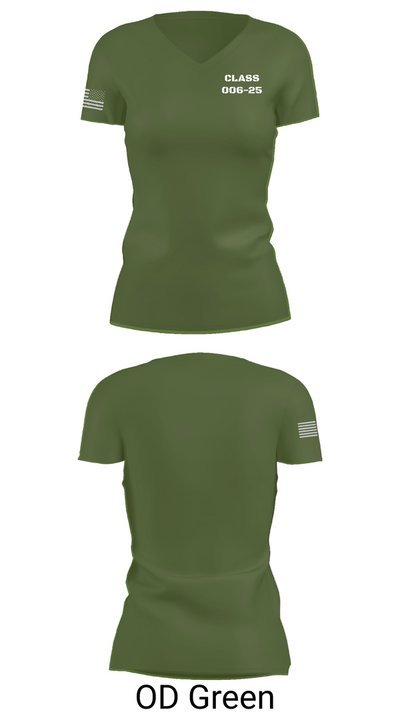CLASS 006-25 45118207 Women's Short Sleeve V-neck Shirt - 46
