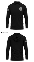Police High Risk Unit Long Sleeve Performance Shirt with hood - 3