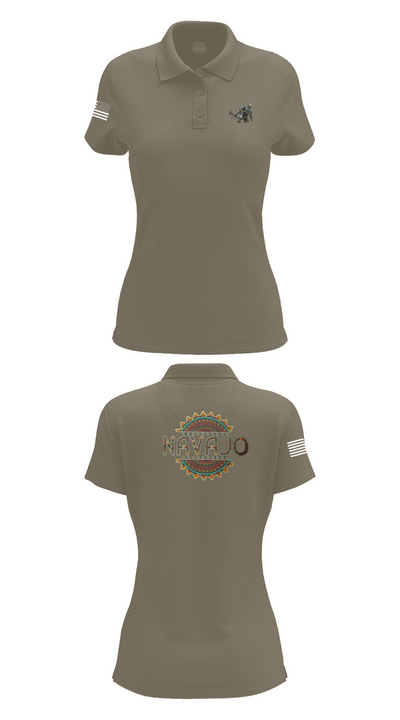 Chief Oliva Women's Short Sleeve Performance Polo  - 34