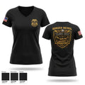 Border Patrol 43558246 Women's Short Sleeve V-neck Shirt - 1