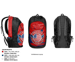 Gear Bag, Tennessee Revolution, , Teamtime, Team time, sublimation, custom sports apparel, team uniforms, spirit wear, spiritwear, sports uniforms, custom shirts, team store, custom team store, fundraiser sports, apparel fundraiser