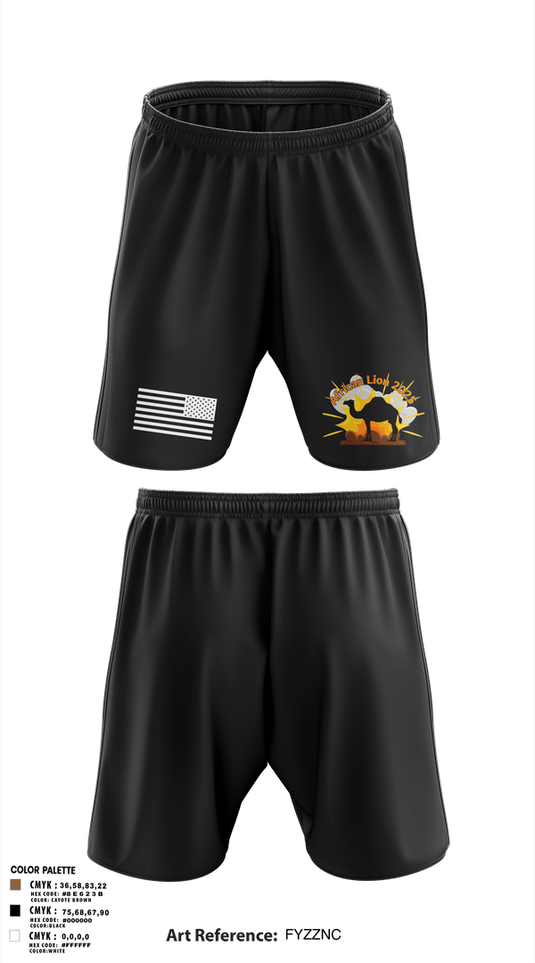 Athletic Shorts With Pockets, 205th TPASE, , Teamtime, Team time, sublimation, custom sports apparel, team uniforms, spirit wear, spiritwear, sports uniforms, custom shirts, team store, custom team store, fundraiser sports, apparel fundraiser