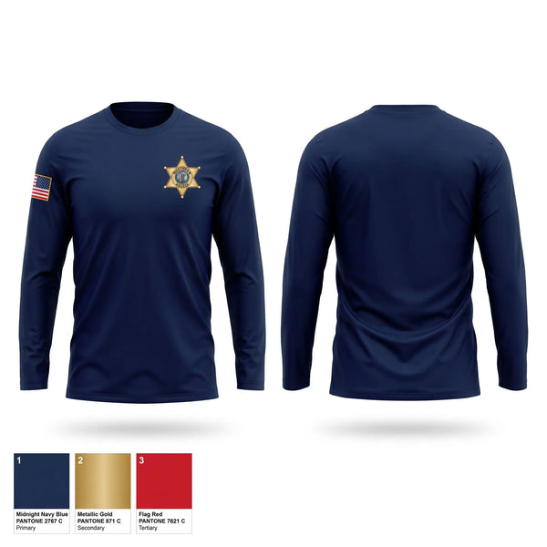 Long Sleeve Performance Shirt, Matteson, Police, Teamtime, Team time, sublimation, custom sports apparel, team uniforms, spirit wear, spiritwear, sports uniforms, custom shirts, team store, custom team store, fundraiser sports, apparel fundraiser