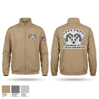 Windbreaker, C.Co 2-156, Army, Teamtime, Team time, sublimation, custom sports apparel, team uniforms, spirit wear, spiritwear, sports uniforms, custom shirts, team store, custom team store, fundraiser sports, apparel fundraiser