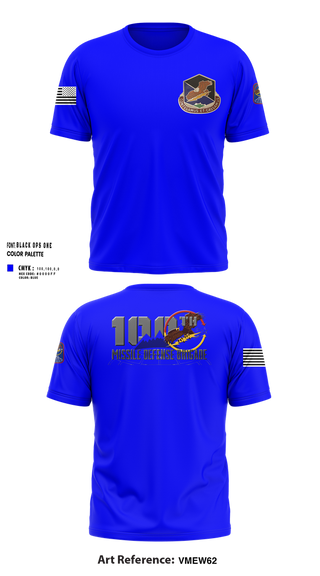 Short Sleeve Performance Shirt, 100th Missile Defense Brigade, , Teamtime, Team time, sublimation, custom sports apparel, team uniforms, spirit wear, spiritwear, sports uniforms, custom shirts, team store, custom team store, fundraiser sports, apparel fundraiser