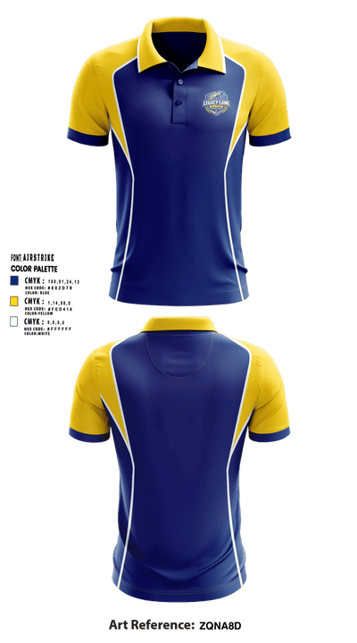 Legacy Lane Elite 24675736 Short Sleeve Performance Polo - 1
