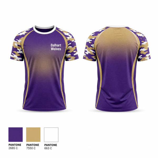Short Sleeve Performance Shirt, Dalhart Wolves, Baseball, Teamtime, Team time, sublimation, custom sports apparel, team uniforms, spirit wear, spiritwear, sports uniforms, custom shirts, team store, custom team store, fundraiser sports, apparel fundraiser