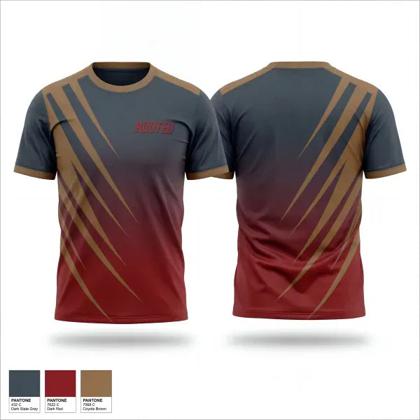Old School Cotton Feel Shirt, ROOTED, Baseball, Teamtime, Team time, sublimation, custom sports apparel, team uniforms, spirit wear, spiritwear, sports uniforms, custom shirts, team store, custom team store, fundraiser sports, apparel fundraiser