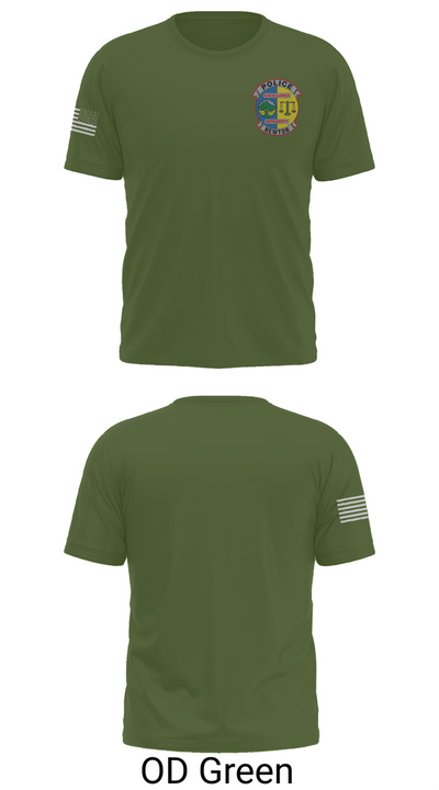 Newton Police Department 7766110 Old School Cotton Feel Shirt - 48