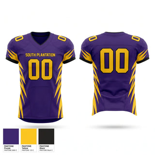 Football Jersey, South Plantation, , Teamtime, Team time, sublimation, custom sports apparel, team uniforms, spirit wear, spiritwear, sports uniforms, custom shirts, team store, custom team store, fundraiser sports, apparel fundraiser